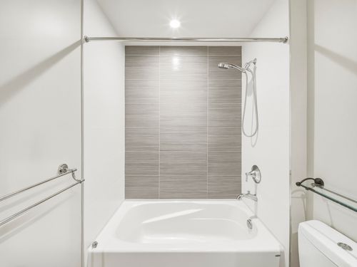 Bathroom at 319 - 6480 194 Street, Clayton, Cloverdale