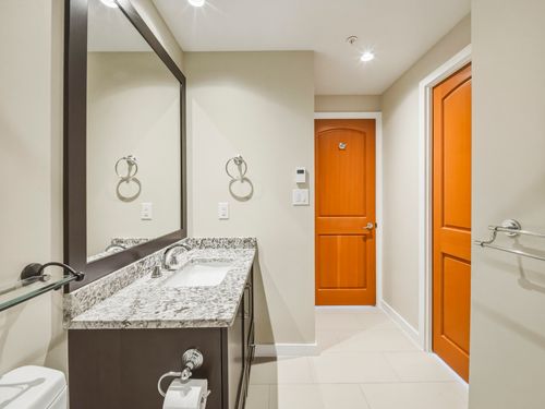 Bathroom at 319 - 6480 194 Street, Clayton, Cloverdale