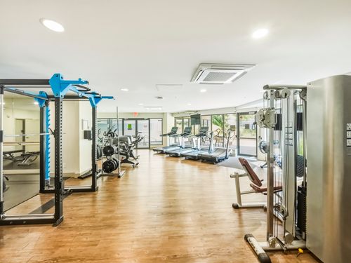 Amenity Centre Gym at 319 - 6480 194 Street, Clayton, Cloverdale