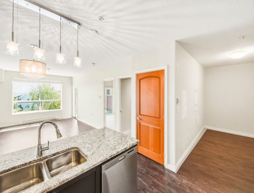 Kitchen and Den at 319 - 6480 194 Street, Clayton, Cloverdale