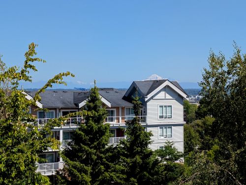 Balcony view at 319 - 6480 194 Street, Clayton, Cloverdale