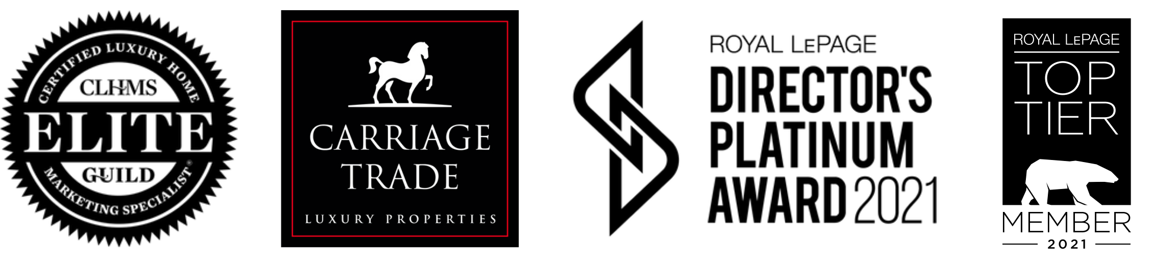 Brian Rhys awards and logos