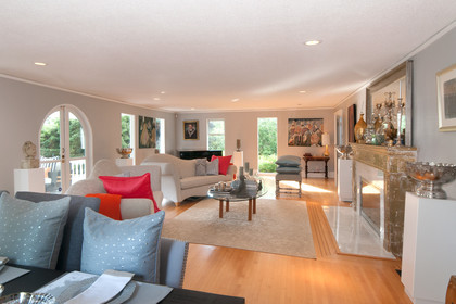 living room at 2967 Marine Drive, Altamont, West Vancouver
