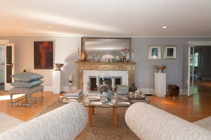 living room at 2967 Marine Drive, Altamont, West Vancouver