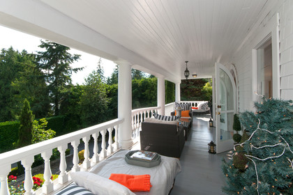 front deck at 2967 Marine Drive, Altamont, West Vancouver
