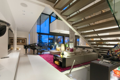 family room at 1071 Grovelan Road, British Properties, West Vancouver