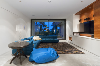 media room at 1071 Grovelan Road, British Properties, West Vancouver