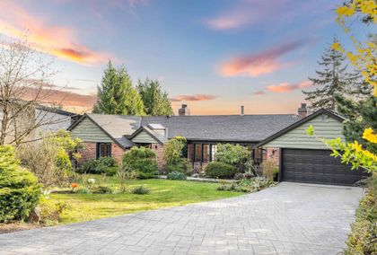 front-of-house at 4215 Rockridge Road, Caulfeild, West Vancouver