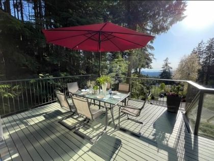 deck at 550 Ventura Crescent, Upper Delbrook, North Vancouver