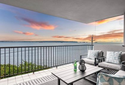 balcony at 302 - 1930 Bellevue Avenue, Ambleside, West Vancouver