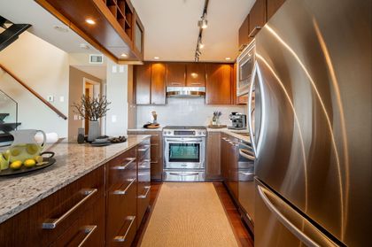 kitchen at PH3 - 683 W Victoria Park, Lower Lonsdale, North Vancouver