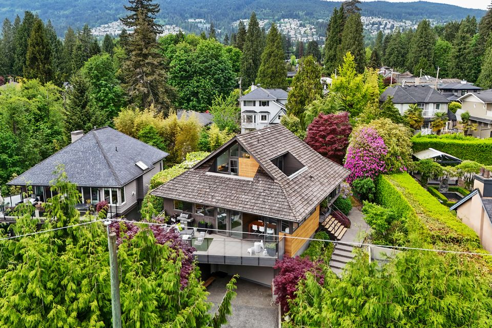 drone-front-house-1-1873-esquimalt-ave-west-van at 1873 Esquimalt Avenue, Ambleside, West Vancouver
