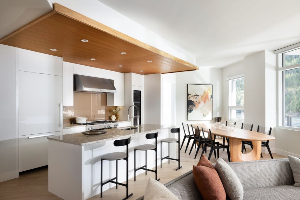 kitchen-dining at 302 - 6707 Nelson Avenue, Horseshoe Bay WV, West Vancouver