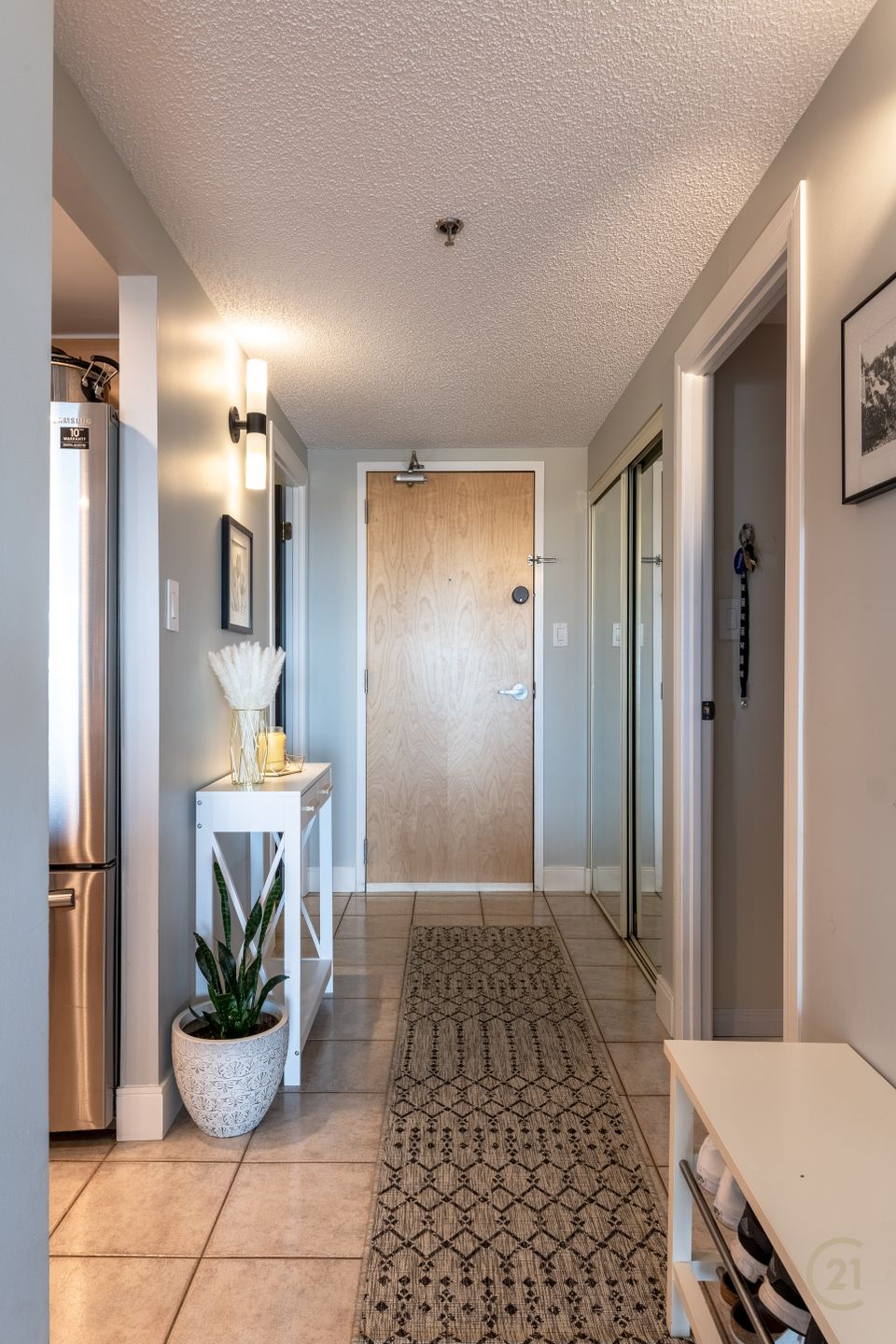 Hallway at 1701 - 5018 49th Street, Downtown, Yellowknife