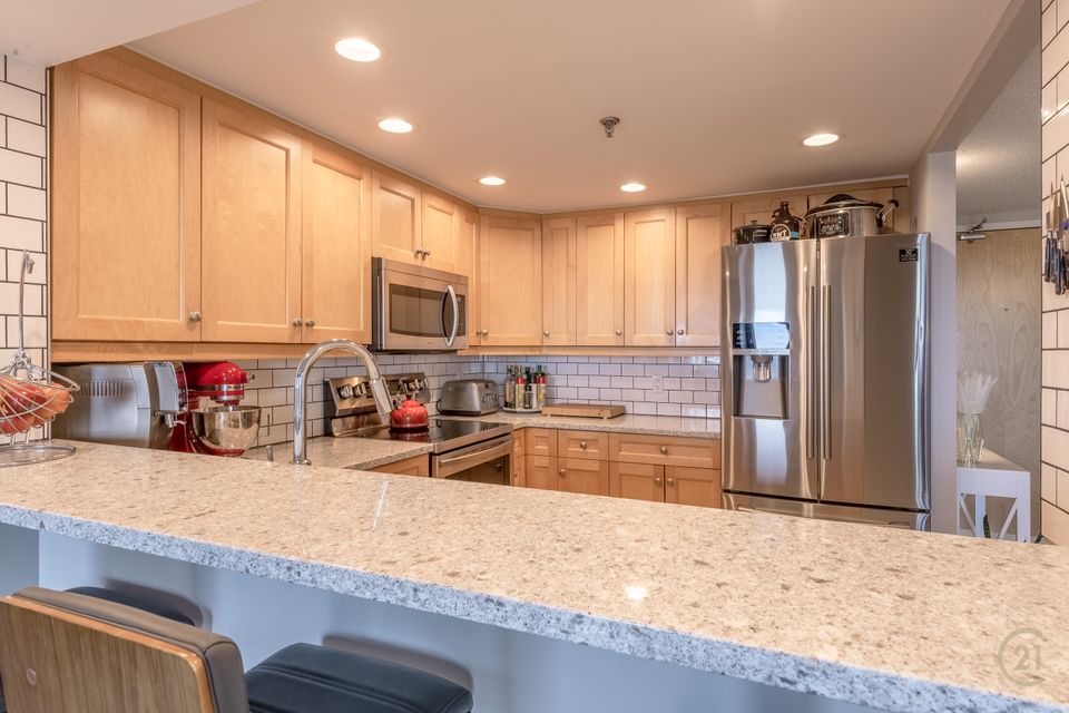 Kitchen at 1701 - 5018 49th Street, Downtown, Yellowknife