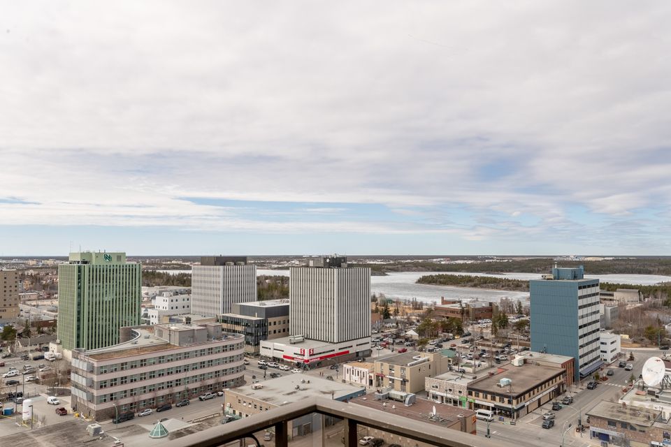 Outside view at 1701 - 5018 49th Street, Downtown, Yellowknife