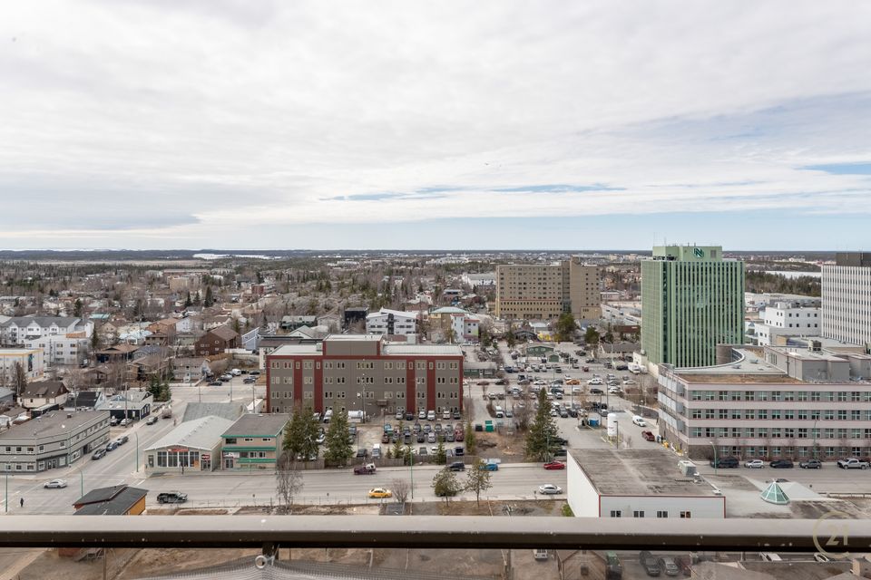 Outside view at 1701 - 5018 49th Street, Downtown, Yellowknife