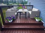 deck at 1 Caribou Court, Fort Smith
