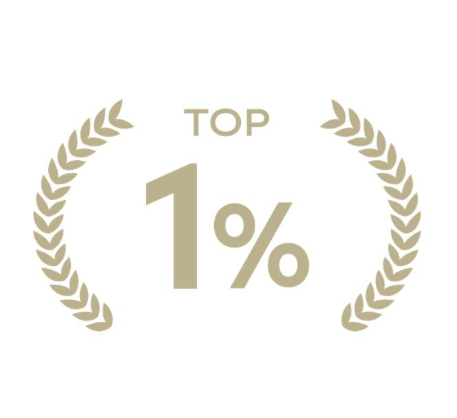 Top 1% in Canada - 2024