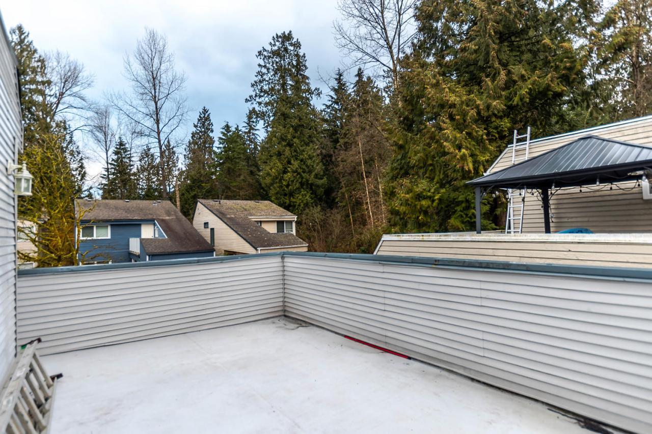 Deck at 17 - 2986 Coast meridian, Birchland Manor, Port Coquitlam Deck at 17 - 2986 Coast meridian, Birchland Manor, Port Coquitlam
