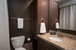 Full ensuite bath with a deep soaker tub at 3005 Laurel Street, Fairview VW, Vancouver West Full ensuite bath with a deep soaker tub at 3005 Laurel Street, Fairview VW, Vancouver West