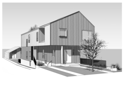 Front View 3 (Rendering) at 4859 Prince Edward Street, Main, Vancouver East Front View 3 (Rendering) at 4859 Prince Edward Street, Main, Vancouver East