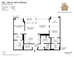 at 206 - 2102 West 48th Avenue, Kerrisdale, Vancouver West  at 206 - 2102 West 48th Avenue, Kerrisdale, Vancouver West