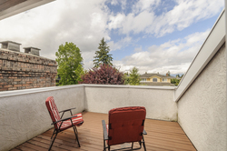 Private balcony off of the Principal bed at 1178 West 42nd Avenue, South Granville, Vancouver West