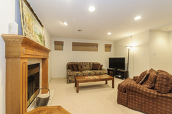 Great rec room with a gas fireplace at 1178 West 42nd Avenue, South Granville, Vancouver West Great rec room with a gas fireplace at 1178 West 42nd Avenue, South Granville, Vancouver West