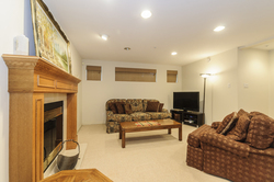 Great rec room with a gas fireplace at 1178 West 42nd Avenue, South Granville, Vancouver West