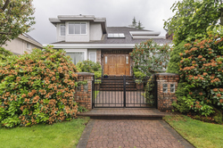 Gated, secure & safe front entrance at 1178 West 42nd Avenue, South Granville, Vancouver West