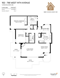  at 102 - 788 West 14th Avenue, Fairview VW, Vancouver West