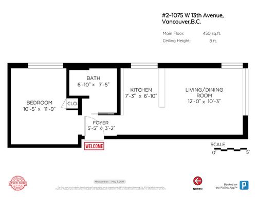 at 2 - 1075 13th Avenue, Fairview VW, Vancouver West  at 2 - 1075 13th Avenue, Fairview VW, Vancouver West
