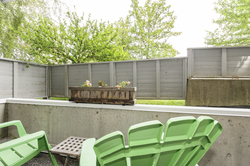 Sunken patio, perfect for 2 patio chairs! at 102 - 1206 W 14th Avenue, Fairview VW, Vancouver West Sunken patio, perfect for 2 patio chairs! at 102 - 1206 W 14th Avenue, Fairview VW, Vancouver West