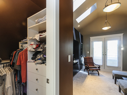 His & Her's walk in closets at 876 West 23rd Avenue, Cambie, Vancouver West His & Her's walk in closets at 876 West 23rd Avenue, Cambie, Vancouver West