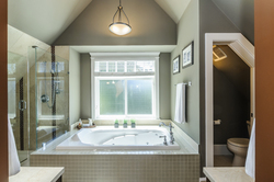 Master Ensuite - Jetted Bathtub! at 876 West 23rd Avenue, Cambie, Vancouver West Master Ensuite - Jetted Bathtub! at 876 West 23rd Avenue, Cambie, Vancouver West