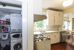 Main level suite has thier own laundry at 2617 West 7th Avenue, Kitsilano, Vancouver West