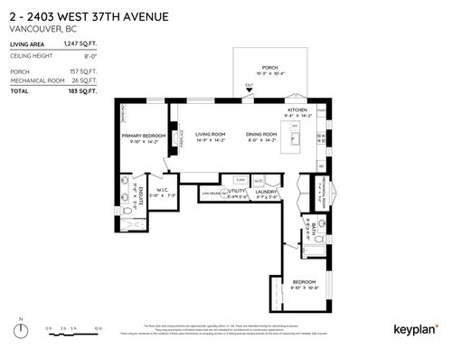  at 2 - 2403 W 37th Avenue, Kerrisdale, Vancouver West