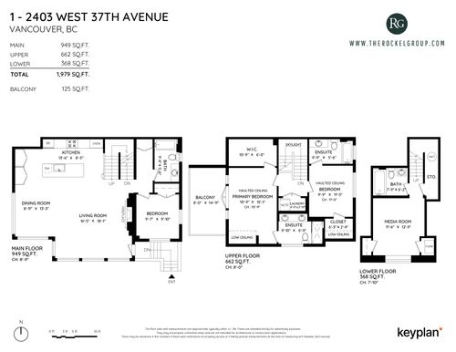  at 1 - 2403 West 37th Avenue, Kerrisdale, Vancouver West