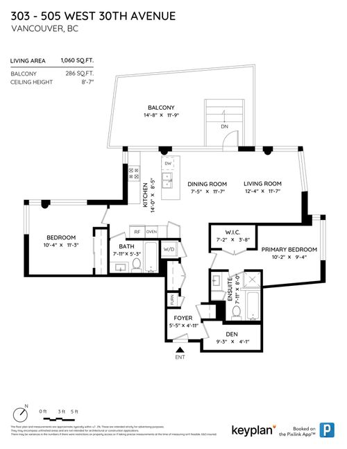 at 303 - 505 WEST 30th Avenue, Cambie, Vancouver West  at 303 - 505 WEST 30th Avenue, Cambie, Vancouver West