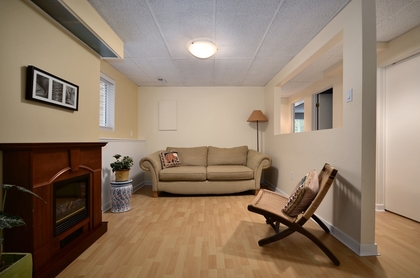 living room down at 3968 Mt Seymour Parkway, Indian River, North Vancouver