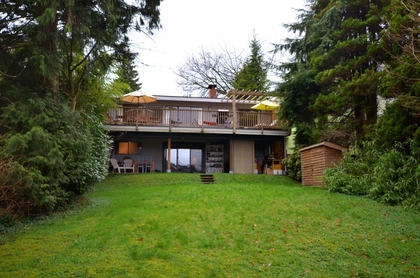 exterior back at 352 N Dollarton Hwy, Dollarton, North Vancouver exterior back at 352 N Dollarton Hwy, Dollarton, North Vancouver