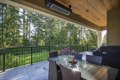 Outdoor Livng at 1050 Magnolia Way, Anmore, Port Moody Outdoor Livng at 1050 Magnolia Way, Anmore, Port Moody