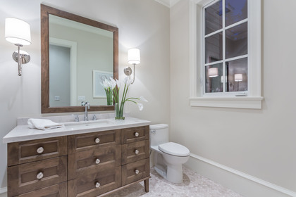 Powder Room at  , Anmore, Port Moody Powder Room at  , Anmore, Port Moody