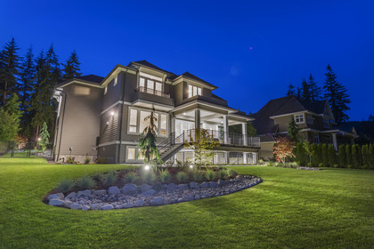 Evening at  , Anmore, Port Moody Evening at  , Anmore, Port Moody