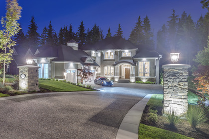 Landscape and Lighting Design at  , Anmore, Port Moody Landscape and Lighting Design at  , Anmore, Port Moody