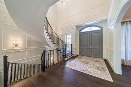 Grand foyer at  , Anmore, Port Moody Grand foyer at  , Anmore, Port Moody