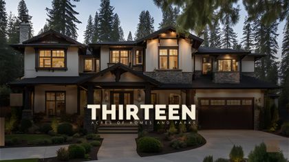 Thirteen Acres of Homes and Parks at   Thirteen Acres of Homes and Parks at