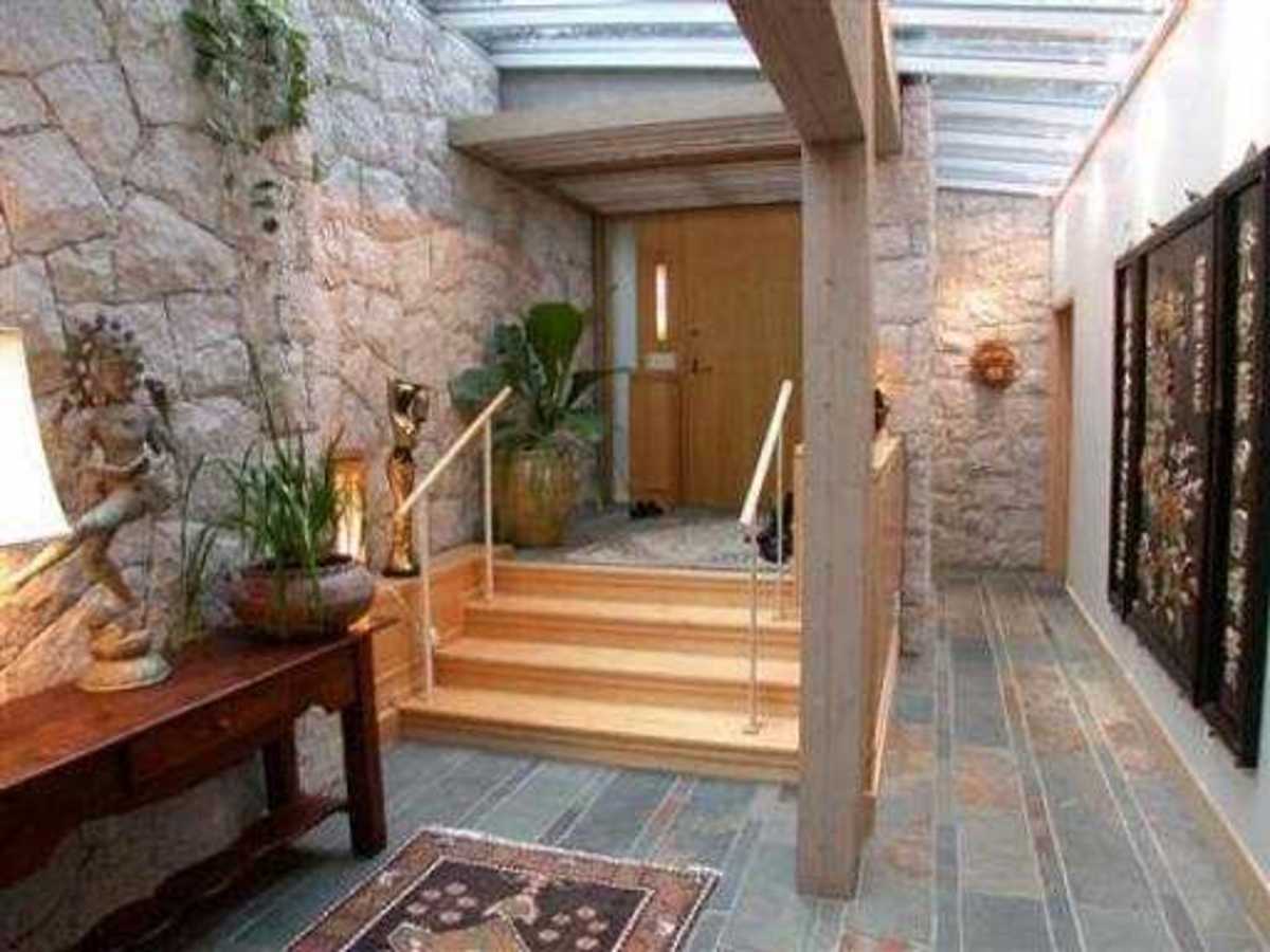 Bright foyer at 4012 Marine Drive, Sandy Cove, West Vancouver