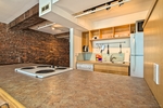 Open Concept Kitchen/Living and Dining at #203 - 150 Alexander Street, Vancouver East